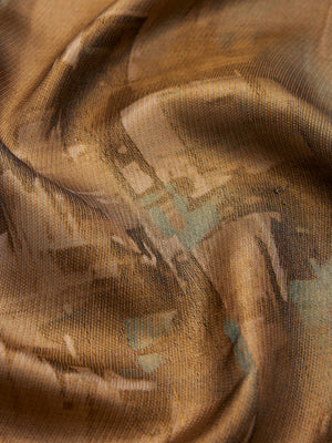 Urban Tapestry in Gold Zari