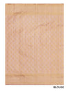Verdant Bloom in Gold Antique Zari