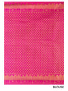 Orchard Border in Bottle Green & Electric Pink