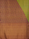 Dark Plum and Green Rising Border