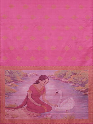 AI x Indian Art & Damask’s in Pink