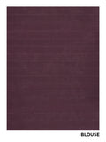 Floral Vine Border in Graphite Brown