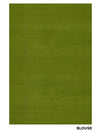 Leaf Pattern in Kelly Green