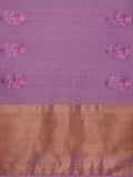 Floral Border in Lilac