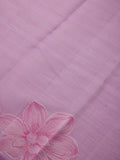 Floral Running Border in Light Lilac