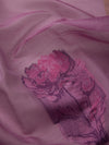 Floral Border in Lilac
