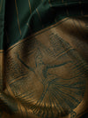Temple Dancer Border in Moss Stripes