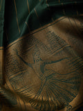 Temple Dancer Border in Moss Stripes