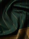Temple Dancer Border in Moss Stripes