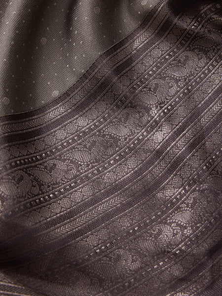 Galaxy Saree in Sterling Grey