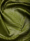 Leaf Pattern in Kelly Green