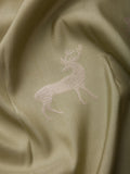 Deer in Pastel Green