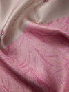 Cherry Blossoms in Silver Zari