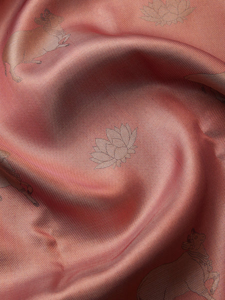 Pichwai in Flamingo Pink