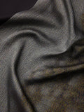 Elephants in Black & Gold Zari
