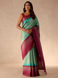 Gradient Floral in Rose Gold, Light Sapphire & Maroon