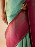 Gradient Floral in Rose Gold, Light Sapphire & Maroon