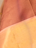 Burgundy & Peach Korvai Saree