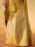Zari Brocade in Floral Creeper