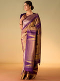 8 Kol Brocade in Purple, Silver & Gold