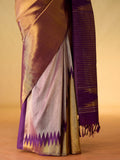 8 Kol Brocade in Purple, Silver & Gold