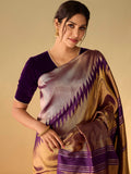 8 Kol Brocade in Purple, Silver & Gold