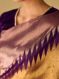 8 Kol Brocade in Purple, Silver & Gold