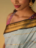 Railway Tack Veldari in Iced Water & Black