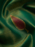 Damask Butta in Mehandi & Red Selvedge