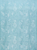 Vanasingaram Art Deco in Teal Reversible Silk Saree