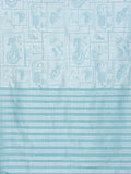 Vanasingaram Art Deco in Teal Reversible Silk Saree