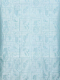 Vanasingaram Art Deco in Teal Reversible Silk Saree