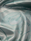 Vanasingaram Art Deco in Teal Reversible Silk Saree
