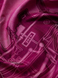 Drapery Express in Magenta Rose