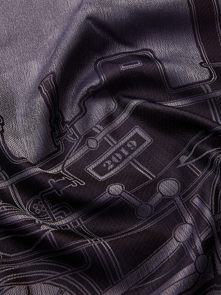 Drapery Express in Charcoal Black