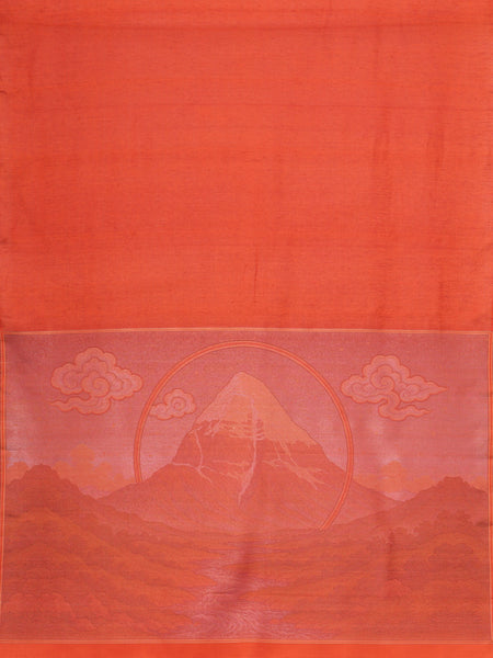 Kailash Linen in Burnt Orange