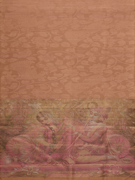 Kalamkari & Krishna in Mocha