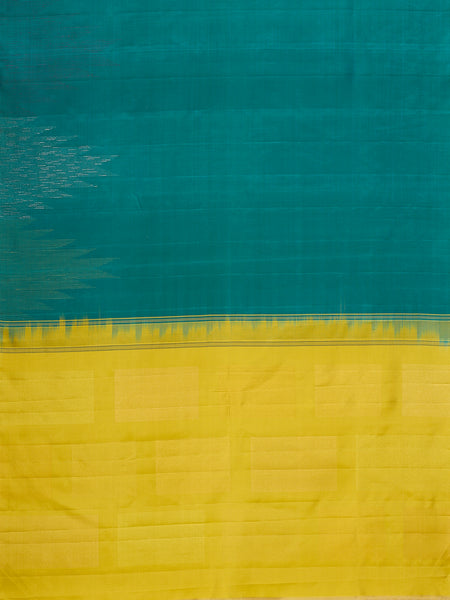 Temples & Quadrants in Turquoise & Lemon Yellow