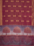 Twin Trees in Maroon
