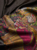 Ravi Varma Art Border in Black