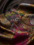 Ravi Varma Art Border in Black