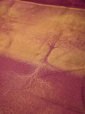 Twin Trees in Maroon