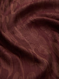 Brown Coffee Kalamkari Silk Linen