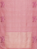 Rosewood Lily Border w Stripes in Coral Pink