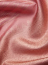 Rosewood Lily Border w Stripes in Coral Pink