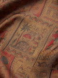 Pattachitra in Rosso & Apricot