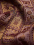 Postal Silks in Chocolate