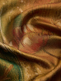 Floral Garden in Peach & Parrot