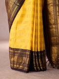 Golden Yellow Veldari with Charcoal Snuff Border