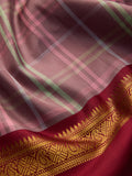 The Mauve Plaid & Crimson Gold